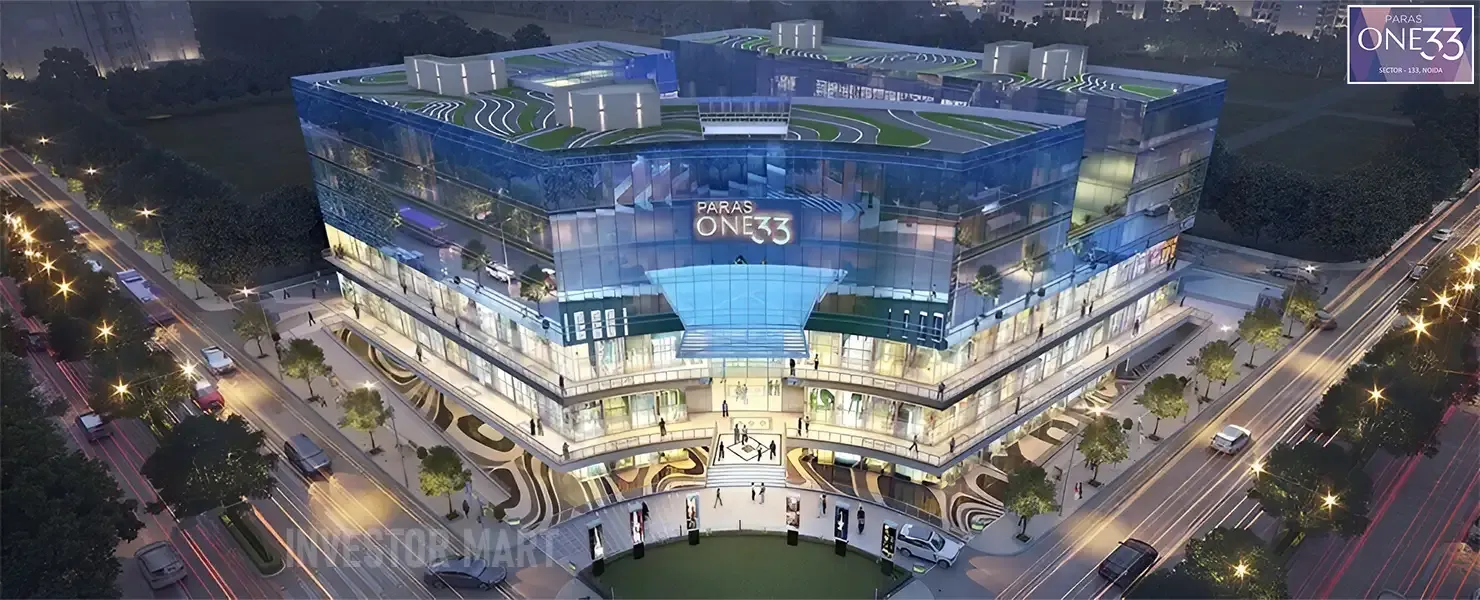 Paras one33 is a Commercial Development That Adds Low Rise Mix Use Development